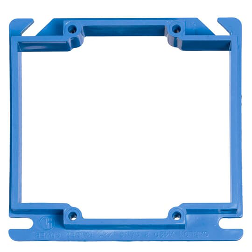 Carlon A420 2-Gang 4 Inch Side 1/2 Inch Raised Square Cover