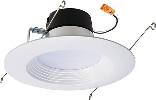 Halo LT560WH6930R-CA 5 in. and 6 Integrated LED Recessed Retrofit Downlight Trim, 90 CRI, Title 20 Compliant, 5 inch and 6 inch, 3000K Soft White