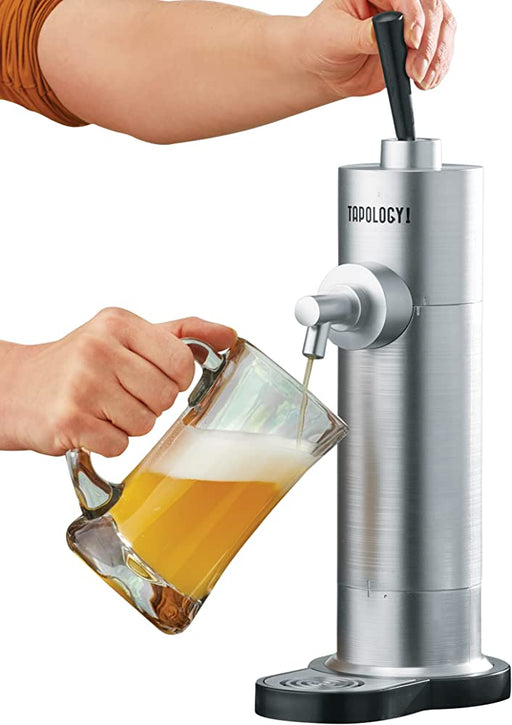 Tapology Micro Foaming Beer Tap System - Silver
