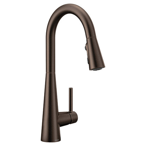 Sleek Oil Rubbed Bronze One-Handle Pulldown Kitchen Faucet
