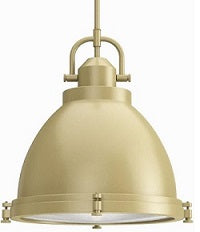 Hunter Fan Company 19102 Bridgemoor Pendant, Modern Brass
