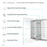 Swiss Madison - Cache 20 in. x 30 in. Mirrored Aluminum Medicine Cabinet
