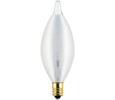 Westinghouse 03023 25 Watt White Torpedo Bulb