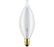 Westinghouse 03023 25 Watt White Torpedo Bulb
