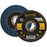 Blackstone® Flap Disc w/ Fiberglass Backing 4-1/2" x 7/8" Type 27 60-Grit Economy Zirconia Alumina