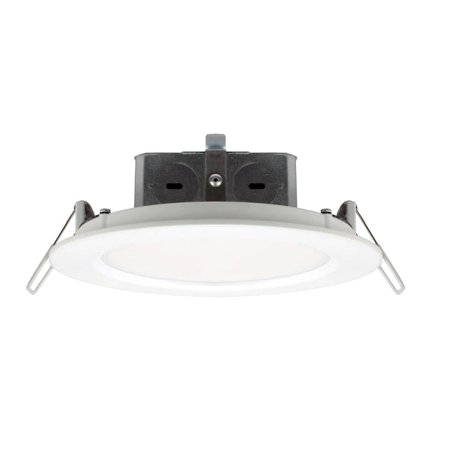Utilitech 6-in Remodel White Ic Open Recessed Light Kit
