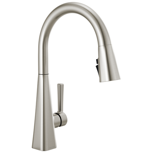 Delta Lenta Single-Handle Pull-Down Kitchen Faucet with ShieldSpray