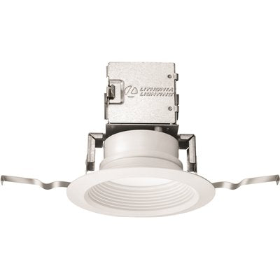 Lithonia Lighting Lithonia OneUp 4 in. White Integrated LED Recessed Kit