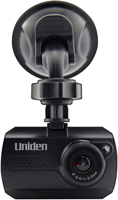 Uniden DC1, 1080p Full HD Dash Cam, 1.5" LCD, G-Sensor with Collision Detection, Loop Recording, 140-degree Wide Angle Lens, 8GB Micro SD Card Included