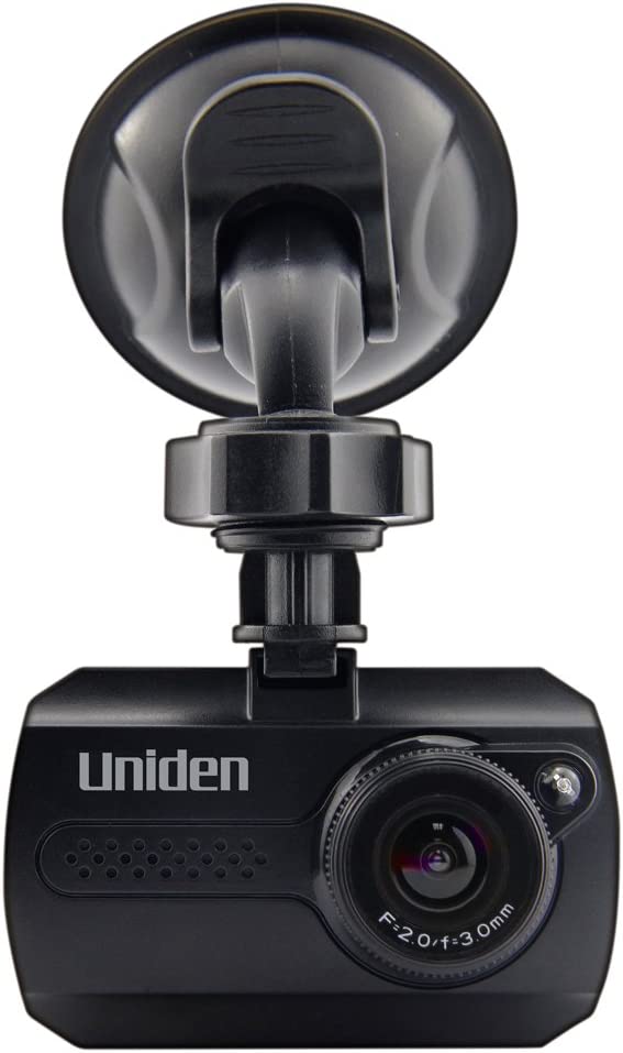 Uniden DC1, 1080p Full HD Dash Cam, 1.5" LCD, G-Sensor with Collision Detection, Loop Recording, 140-degree Wide Angle Lens, 8GB Micro SD Card Included