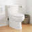 Signature Hardware Bradenton 1.28 GPF Two-Piece Skirted Elongated Toilet - ADA Compliant, Seat Included Model:447376