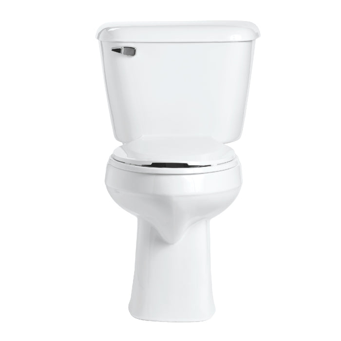 Mansfield Alto 1.6 GPF Two-Piece Elongated Comfort Height Toilet with Right Hand Lever - Less Seat Model:137.160RH.WHT