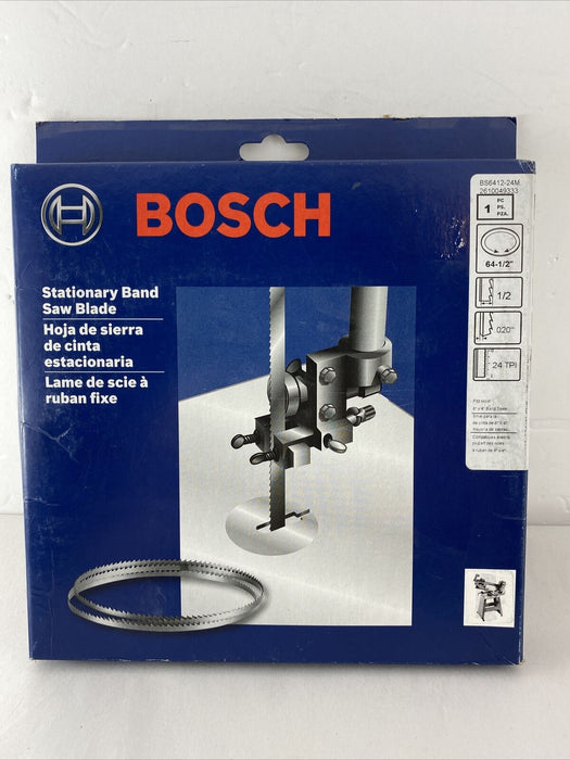 Bosch  64-1/2-in L x 1/2-in W x 24-TPI High Speed Steel