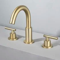 Boyel living Brushed Gold Widespread Bathroom Faucet