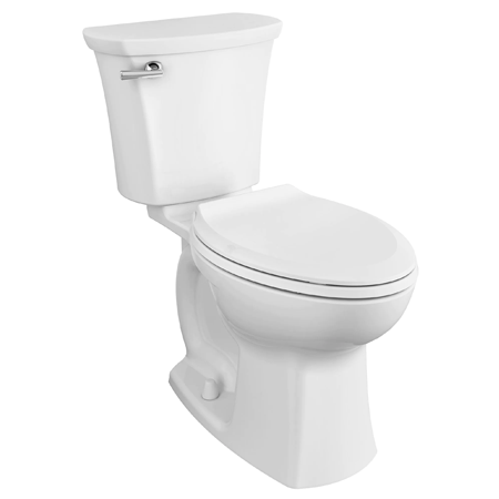 American Standard Edgemere 1.28 GPF Two-Piece Elongated Comfort Height Toilet with Left Hand Tank Lever