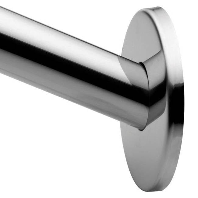 Moen - CSR2145CH - Curved Shower Rods - Chrome 5'' Curved Shower Rod