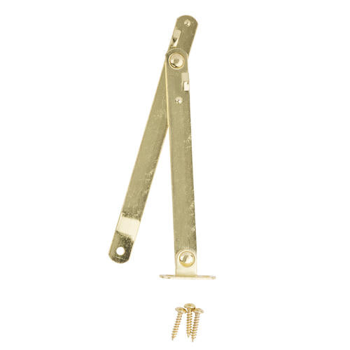 National Hardware® Brass Left Folding Support
