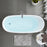 Swiss Madison Sublime 67" Single Slipper Freestanding Bathtub | SM-FB573