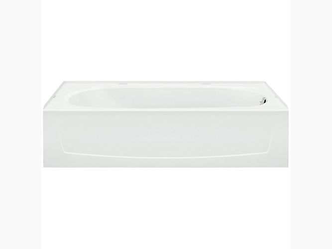 Sterling Performa 60" x 29" Vikrell Soaking Bathtub for Alcove Installations with Right Drain Model:71041120-0