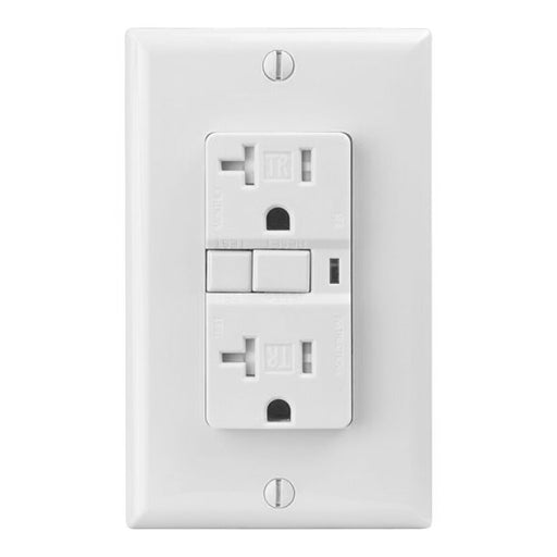 Eaton  15-Amp GFCI Residential Decorator Outlet, White