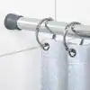 Zenna Home Tenson Shower Rod in Chome