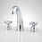 Signature Hardware Boca Raton 1.2 GPM Widespread Bathroom Faucet with Pop-Up Drain Assembly