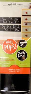 Wall Pops Learn To Write Chalkboard + Chalk