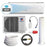 GREE Livo 9,000 BTU 3/4 Ton 16 SEER Smart Home Wi-Fi Ductless Mini Split Air Conditioner with Inverter, Heat Pump - 115V/60Hz