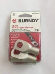 Burndy Insulated Wire Ring Terminal