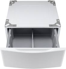 LG - 27" Laundry Pedestal with Storage Drawer