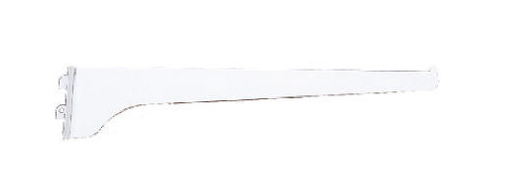 Knape & Vogt 180WH12 Regular Duty Single Slot Shelf Bracket 12 Inch White