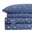 Portuguese Flannel 4-piece Sheet Set – Dark Blue, King
