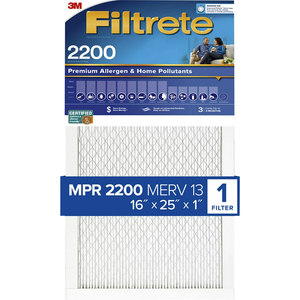 Filtrete Filter 3M 2200 Series 3-pack (Merv 13)
