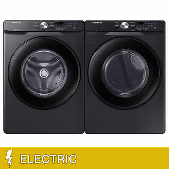 Samsung 4.5 cu. ft. Front-Load Washer with Vibration Reduction Technology+ and 7.5 cu. ft. ELECTRIC Dryer