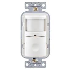 Hubbell Occupancy Motion Sensor Light Switch, White