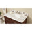 31 in. W x 22 in. D Marble Single Sink Vanity Top in Arabescato Venato with White Sink