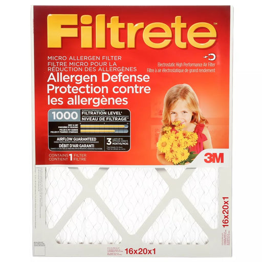 Filtrete Micro Allergen Defense Air Filter 16x25x1