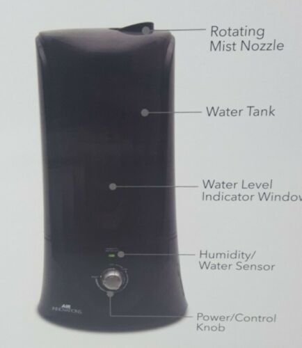 Open Box Air Innovations 1.1 Gal Clean Mist Humidifier Antimicrobial 70 Hr Runtime