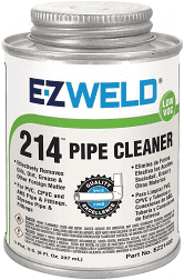 PIPE CLEANER 214 (240ML) 1/2PT EZ- WELD
