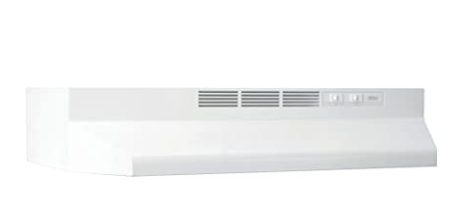 Broan-NuTone 413601 Non-Ducted Under-Cabinet Ductless Range Hood Insert, 36-Inch, White