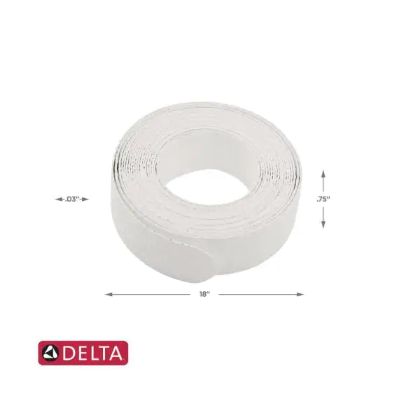 Delta Non Slip Tread Strips in White